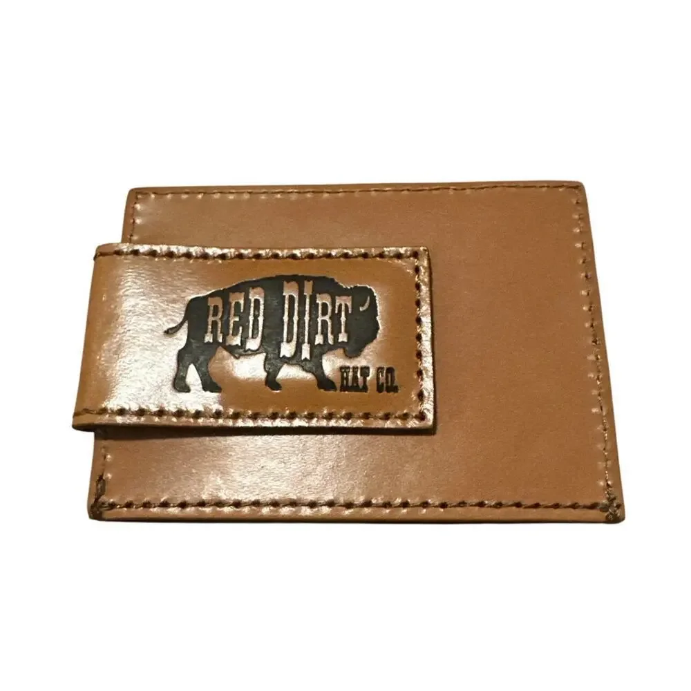 Red Dirt Hat Co Western Unisex Money Clip Leather Tooled Southwest 23111875M16